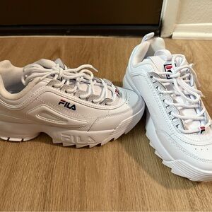 Brand new Fila White Sneakers size 7